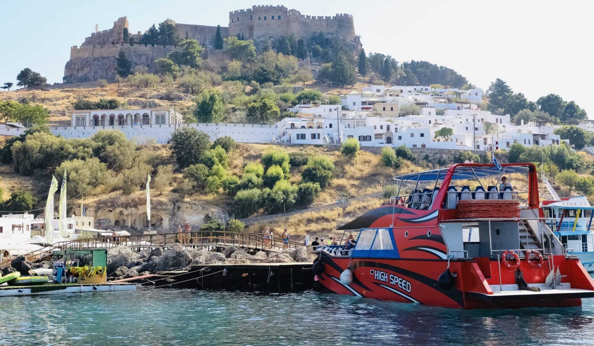 Express Boat Rhodes to Lindos